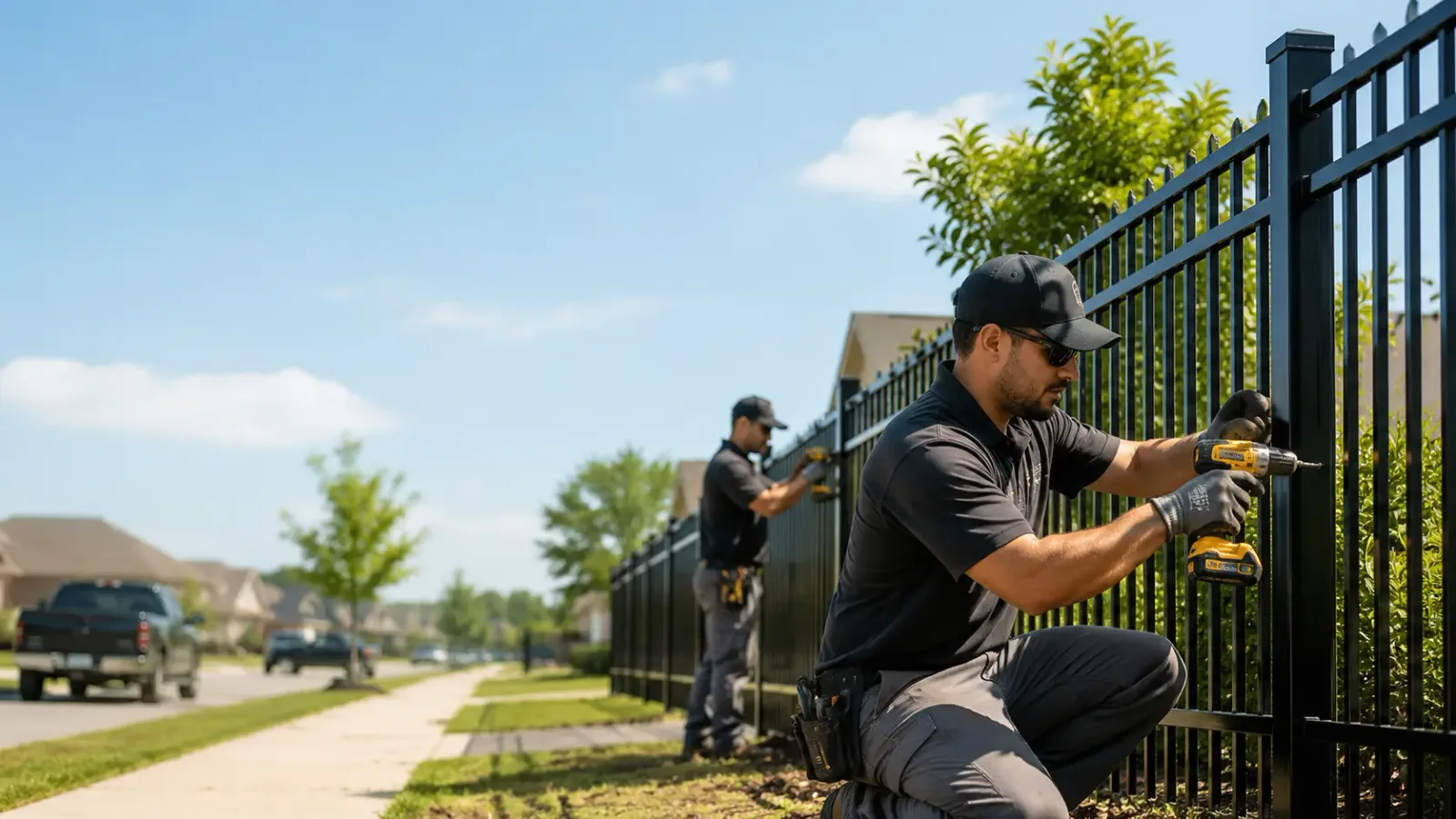 Metal Fence Installation in Dilliner, PA